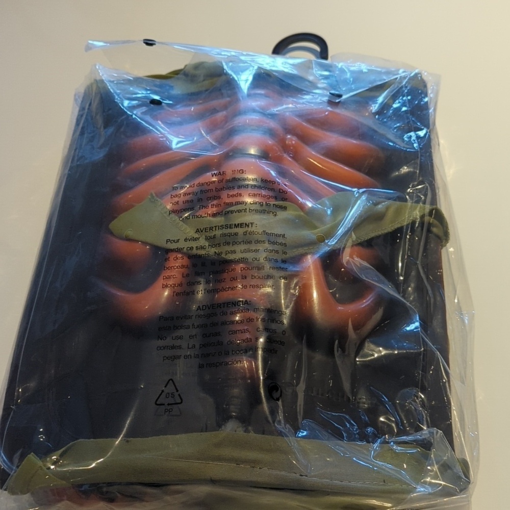 Evil Bleeding Pumpkin Kids Costume - NWT Size S 4-6 - Picture 4 of 8